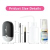 Kit Shampoo Espuma Para Pestañas Y Brocha Para Extensiones
