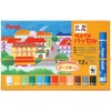 Pentel Crayon Pass Passel GHPAR-12 12 Colors