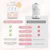 Bottle Sterilizer and Dryer, All-in-One Electric Steam Sterilizer Bottle Sanitizer
