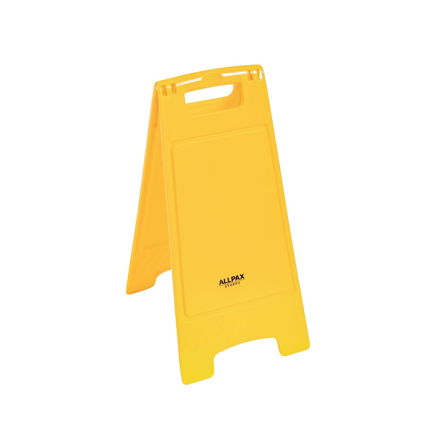 Allpax STOPPO Warning Stand Neutral Polypropylene in Orange/Yellow ...
