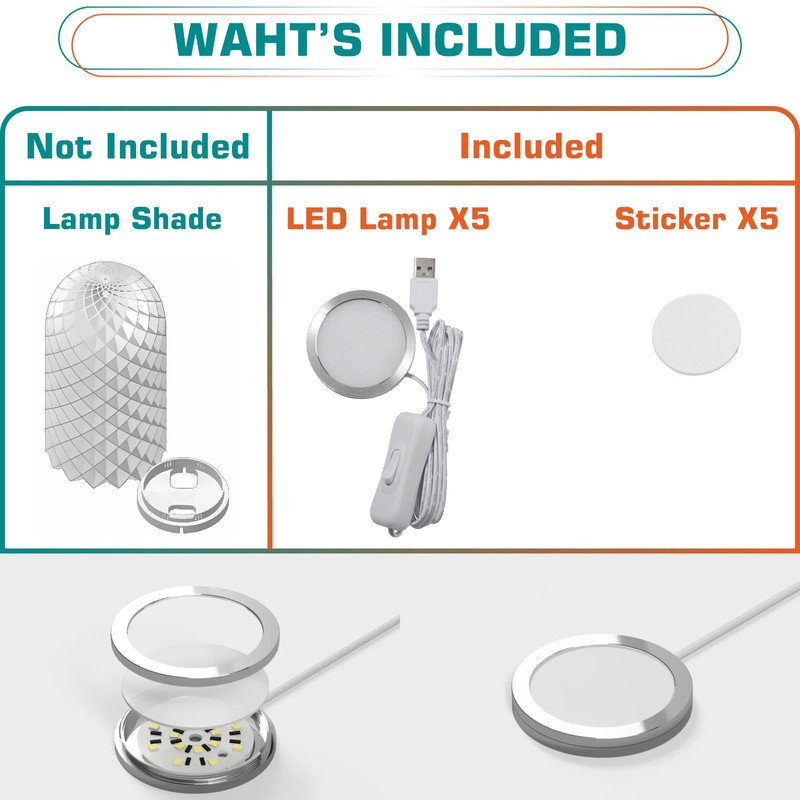 3D Printer LED Lamp Kit 001 Compatible with Bambu Lab