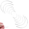 Pack of 12 curved needles, curved needles, thin needle, upholstery