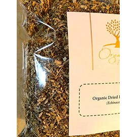 Organic Bio Herbs-Echinacea Dried Flowers – 100% Natural, Premium Quality Herb for Herbal Tea, Tinctures & Remedies – No Additives, Non-GMO (Echinacea Purpurea) 6 Oz