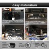 ROMELACK 2” Rear Towing Hitch & 4-Pin Trailer Wiring Harness