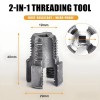 Unbranded Integrated Internal & External Pipe Threading-Tool