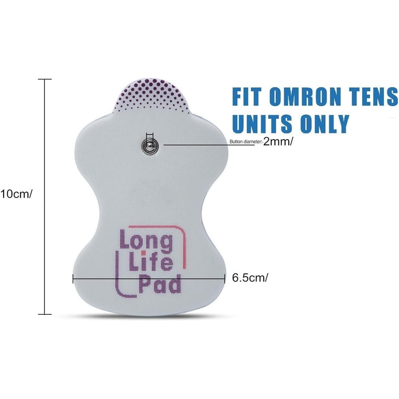 AGAM Life Long Compatible with Omron TENS Unit Replacement Electrodes