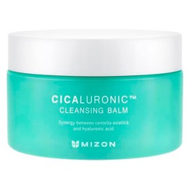 MIZON Bálsamo Desmaquillante Cicaluronic 80 ml - Limpiador Facial para skincare Coreano - Cleansing Balm con Centella Asiática y Ácido Hialurónico para Piel Sensible