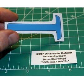 2007 Special Philadelphia Eagles DIECUT Football Gumball Helmets *DECALS ONLY*