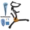 Alto Sax Stand Set Metal Holder Rack Saxophone Cleaning Kit