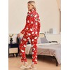 Ekouaer Womens Christmas Pajamas Set Long Sleeves Comfy Soft Cotton