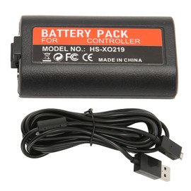 Rechargeable Battery Pack 1200mAh Controller Battery with Micro USB Charging Cable for X Box One for X Box Series X S