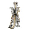 Mechanical Steampunk Dragon Sculpture Decorative Resin Dragon Statue for Bedrooms