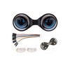 waveshare 0.71inch Double Eye Round LCD Display Module 160×160 Resolution