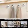 HYSDFCAZM Stainless Steel Glue-Free Suction Cup Hooks, Waterproof & Rustproof,