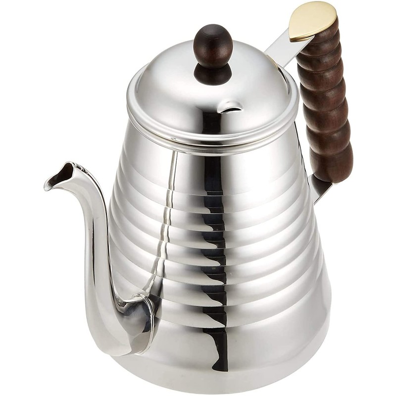 Kalita #52274 Pour-Over Coffee Pot, Wave, 33.8 fl oz (1