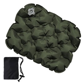 TNSLAND Inflatable Seat Cushion, Camping Seat Cushion, Waterproof Air Cushion, Seat Cushion, Ultralight Travel Cushion for Beach, Backpacking, Hiking, Fishing, Boating or at Concerts, Grandstands,