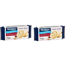 Sugar Free Cookies byMurray- Pecan Shortbread - 8.8 Oz Tray - Pack of 2
