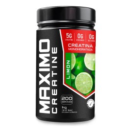 Creapure Creatina Monohidratada Maximo 1kg 200 Servicios