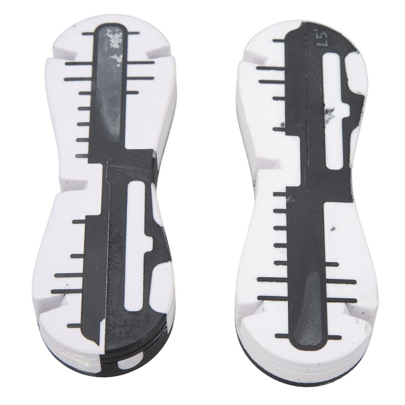 5 Degree Fins Box Surfing Board Round Cup Grid Black