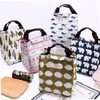 Linen Waterproof Eco Insulated Bag 1P Picnic Lunch Bag