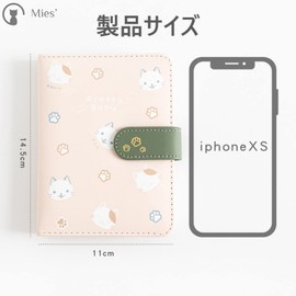 Cute Cat Design Notebook, Cute Cat PU Leather, Magnet, Buckle Notebook, Student, Notebook, 64K Cat Cover, Writing Instrument, Pencil, Stationery, Girls, Back to School, School Celebration, Gift (Light