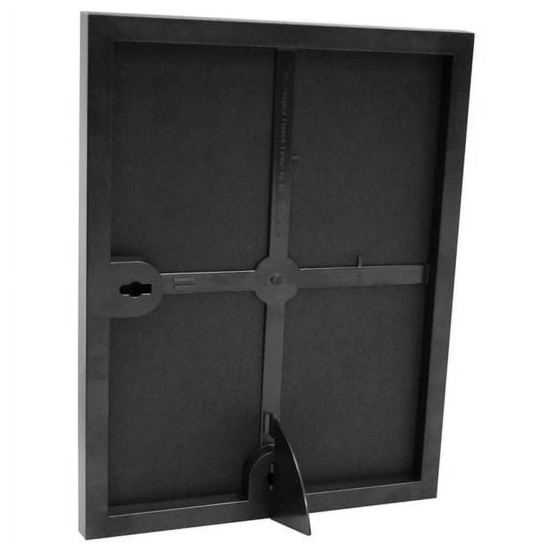 No Brand Mainstays 8.5x11 Front Loading Document Picture Frame, Black,