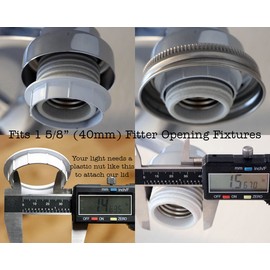 Stainless Steel Lighting Lid for Mason, Ball, Canning Jars (3 Pack, Wide Mouth)