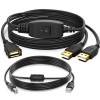 Herfair Usb Splitter 1 In 2 Out Printer Cable Splitter