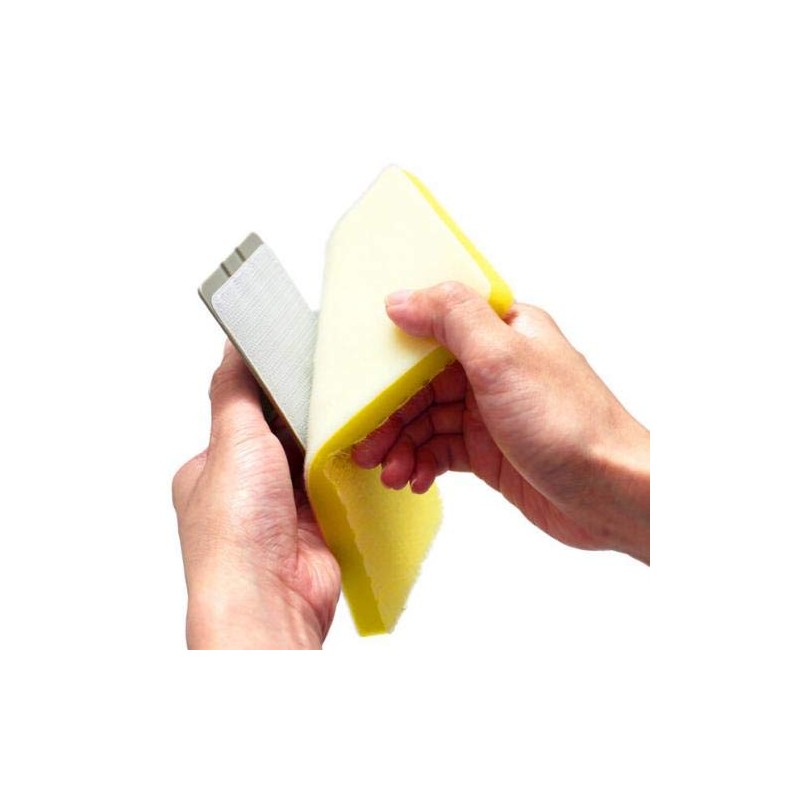 AZMA Bath Sponge Azmagic Uneven Floor Brush with Spo G