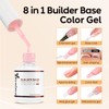 Nicedeco Builder Nail Gel 15ML 8 in 1 Builder Base