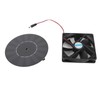 10W Solar Powered Exhaust Fan Monocrystalline Silicon Solar Panel Fan