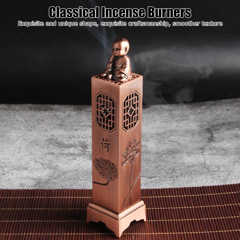 Incense Holder Elegant Appearance Hollow Design Exquisite Workmanship Smoother Texture