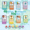 Learn & Climb Kids Responsibility Chart Magnetic Board, 63 Chores,