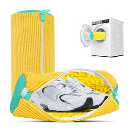 UBEIYI Shoe Bag for Washing Machine 2PCS, Reusable Laundry Shoe Bag for Washer & Dryer-Durable, All-Round Protection for Sneakers, Trainers, Casual Shoes