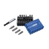 Laser 8316 Power Bits Set, Includes JIS 33pc, 1/4 inches