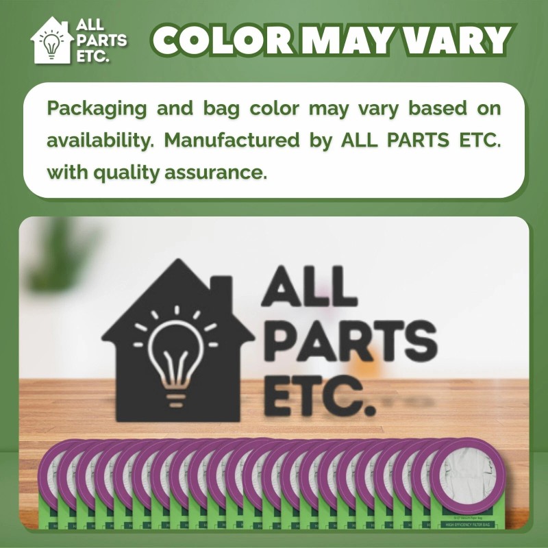 Proteam 20 Pack Replacement Vacuum Bags for ProTeam 100431 Backpack