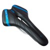GORIX A6-1 Bicycle Slow Rising Saddle (Black x Blue)