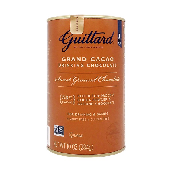 Guittard Chocolate Grand Cacao Drinking Chocolate, 10 oz
