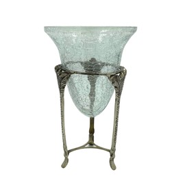 9 Inch Small Plant Stand Planter Plant Pot Stand | Small Desktop Mini Cactus Container | Vintage Decor, Mini Flower Holder.