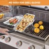 Onlyfire Grill Basket Set, 5PCS Stainless Steel Grill Pan -