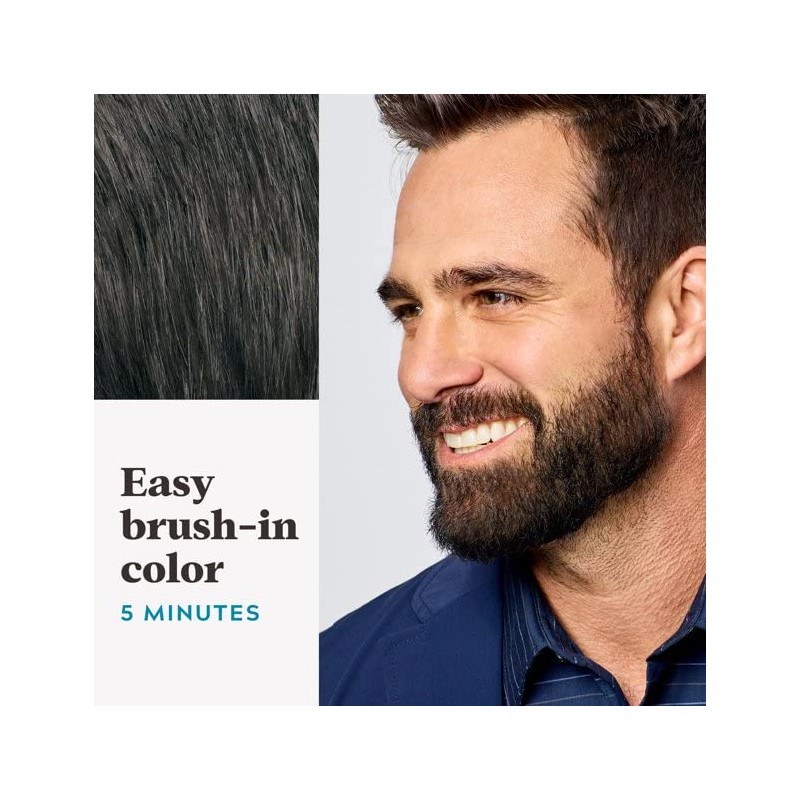 JUST FOR MEN Color Gel Mustache & Beard M-45, Dark