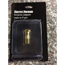 Harvey Norman Antenna Adapter Male to F pin
