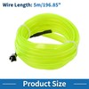 A ABSOPRO 5m EL Wire Cable LED Glow String Light