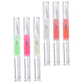 Healeved Set 6pcs Nail Nourishing Pens Cuticle Oil Manicure Accessories Salon Quality Random Style