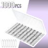 Mr. Pen - 1000 Pack 1.1 Inch Silver Safety Pins