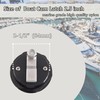 Searoam Boat Cam Latch Fits 2-1/2" Hole Mount Latch,Marine Grade