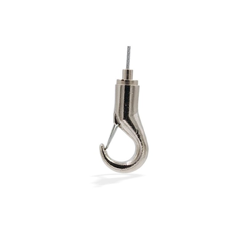 Hanging Set with Hooks for Higher Loads, Ceiling Fixer, Screw