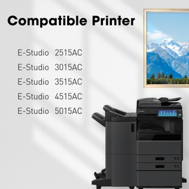 SavFinto T-FC415U TFC415U Black Toner Cartridge High Yeild Compatible with T-FC415U-K Replacement for Toshiba E-Studio 2515AC 3015AC 3515AC 4515AC 5015AC Printer(Black, 1 Pack)