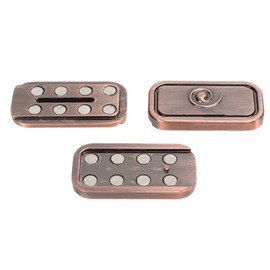 Magnetic Slider Toy Metal Adult ADHD Autism Anxiety Stress Relief Push Slider Sensory Toy for Home Office