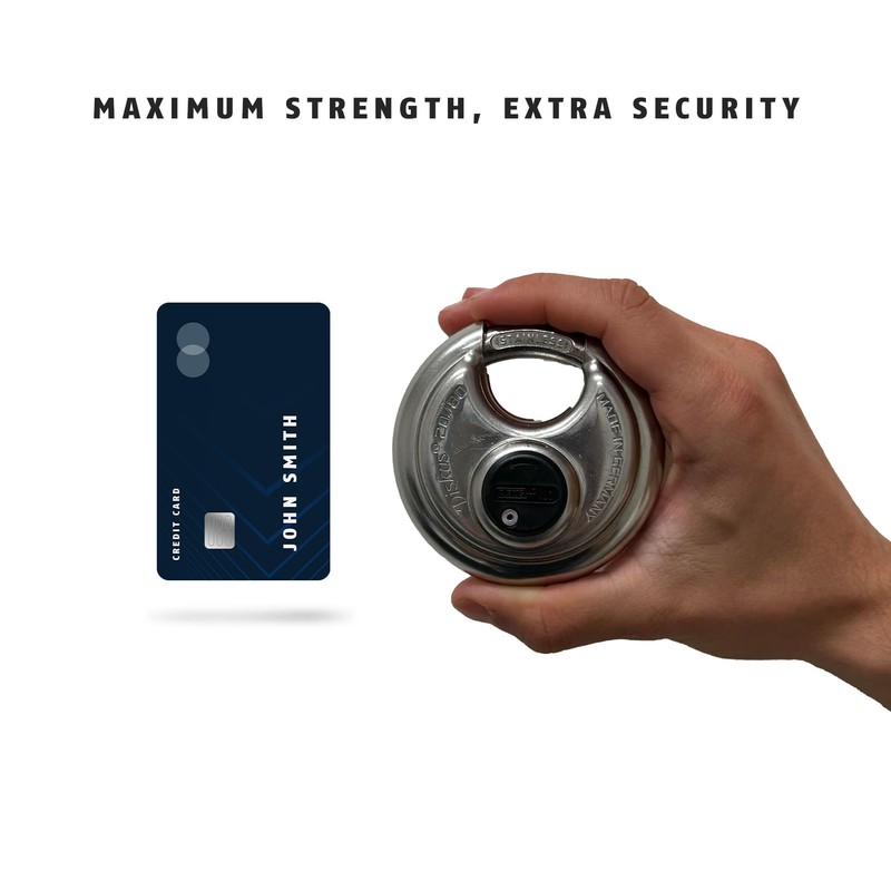 ABUS 20/80 Heavy Duty Diskus Storage Padlock with 2 Keys